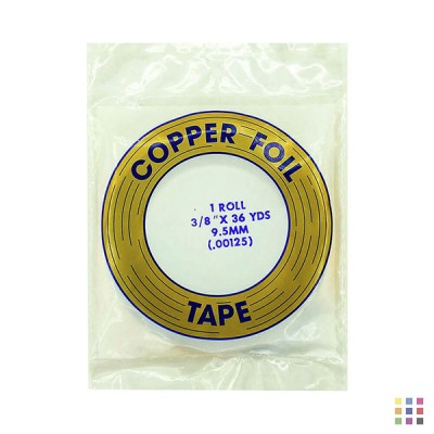EDCO adhesive copper foil 9.5mm (3/8")