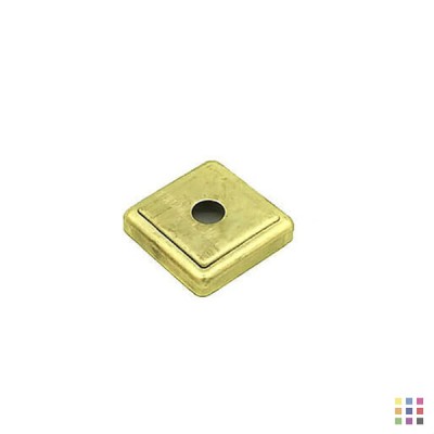Lamp square cap 4.5x4.5cm