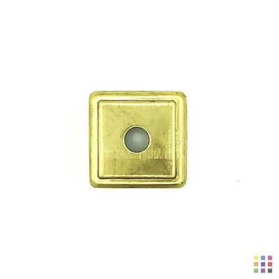 Tapa cuadrada para lámpara 4,5x4,5cm
