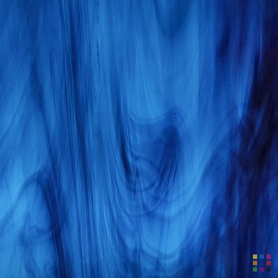 OS Waterglass 433-1W-F azul acero y azul cielo 56x122cm