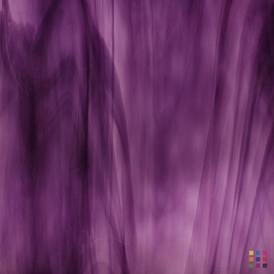 OS Waterglass 444-1W-F deep violet and light purple 56x122cm