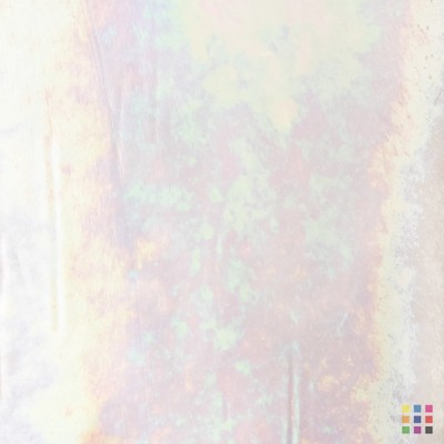 W Opalescent 51-DD IRID blanc dense iridescent 82x107cm