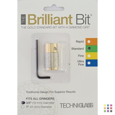 Techniglass standard grit 19mm diamond bit