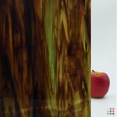 W Wisspy WO-59 dark brown and green 82x107cm