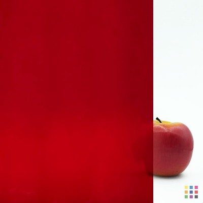 OS Waterglass 152W-F rojo oscuro 56x122cm