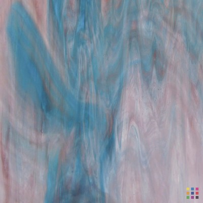 W Wisspy WO-85 pourpre moyen et bleu ciel 82x107cm