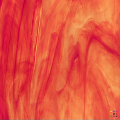 W Wisspy WO-17 rouge et orange 82x107cm W Wisspy WO-17 rouge et orange 82x107cm