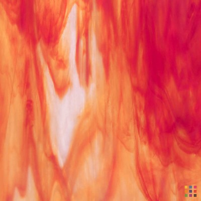 W Wisspy WO-17 rouge et orange 82x107cm W Wisspy WO-17 rouge et orange 82x107cm