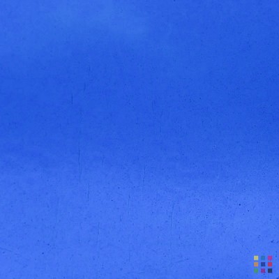 W Double Rolled 243 bleu moyen 82x107cm