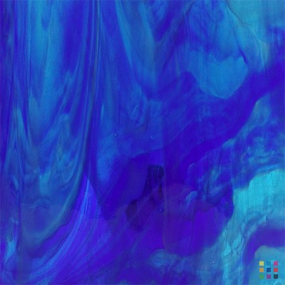 W Wisspy WO-707 light blue and dark blue "Mystic" 82x107cm