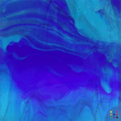 W Wisspy WO-707 azul claro y azul oscuro "Mystic" 82x107cm