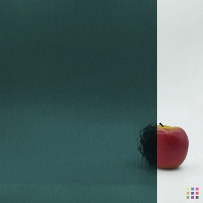 W Double Rolled 364 dark teal green 82x107cm