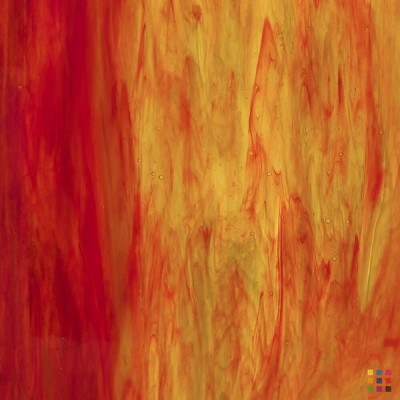 W Wisspy WO-25 orange and green 82x107cm