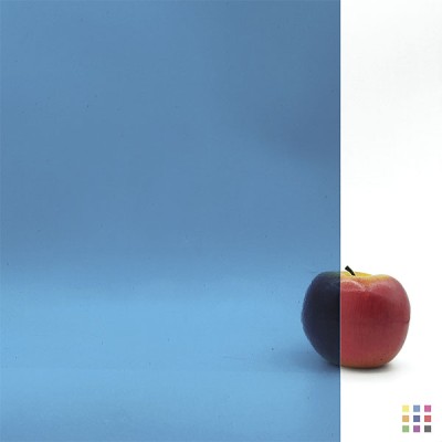 OS Transparent 533-2S-F bleu ciel moyen 61x122cm