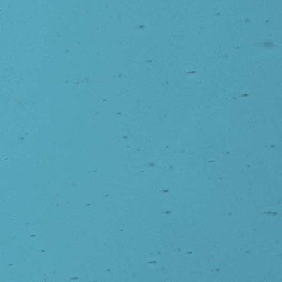 L Plaque 3515U opalina blanca sobre azul