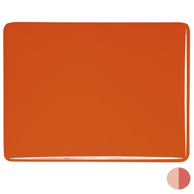 B Opalescent 0125-30 orange 51x89cm Striker*