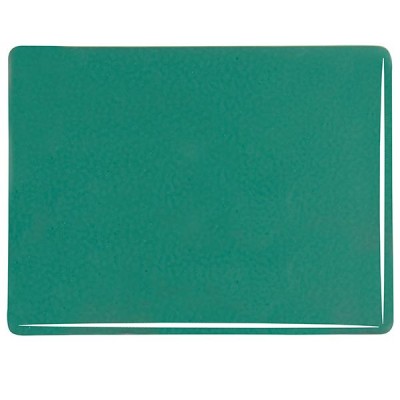 B Opalescent 0345-30 steel jade green 51x89cm