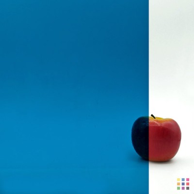 OS Transparent 533-3S-F bleu turquoise foncé 61x122cm