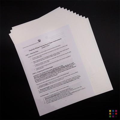 Décalcomanie papier photo fusing (10 feuilles)