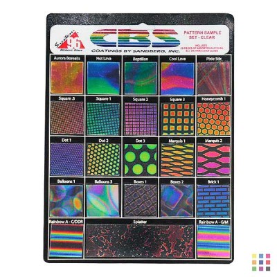 Assortiment Dichroïques COE96 motifs/clair