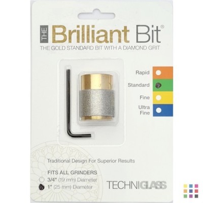 Techniglass standard grit 25mm diamond bit