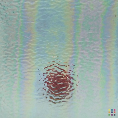 W Ripple 01 IRID iridescent clear 82x107cm
