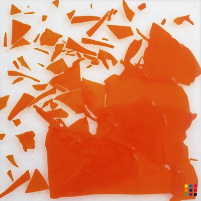 Confetti 2025 opalescent orange 300g Confetti 2025 opalescent orange 300g