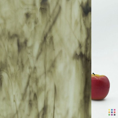 W Opalescent 502-D medium grey-brown 82x107cm