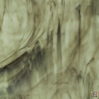 W Opalescent 502-D medium grey-brown 82x107cm