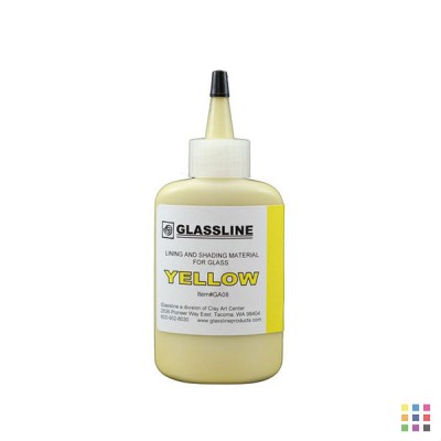 Crayon Glassline GA08 jaune 56g