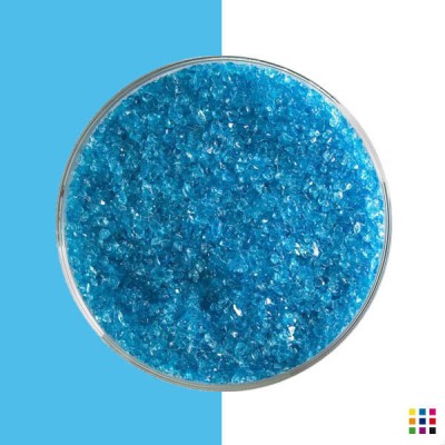 B Frittes grain moyen 1116-02 bleu turquoise 140g