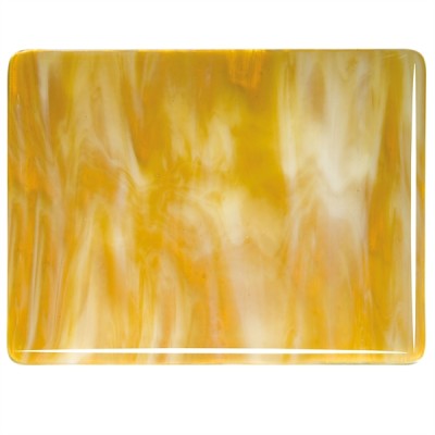 B Streaky 2137-30 medium amber and white 51x89cm