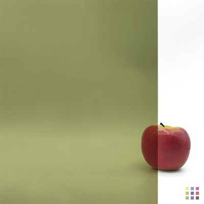 OS Transparent 528-2S-F light olive green 61x122cm