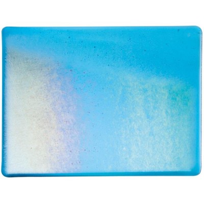 B Transparent 1116-31 iridescent turquoise blue 20x25cm