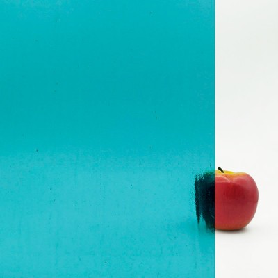 W Double Rolled 25 aqua blue-green 82x107cm