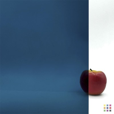 OS Transparent 538-4S-F bleu acier moyen 61x122cm