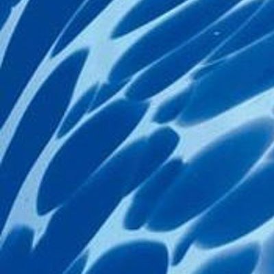 L Streaky S324 bleu sur bleu