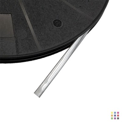 Plomo adhesivo óvalo 6mm - rollo de 50m