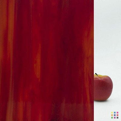 W Opalescent 29-D red  82x107cm