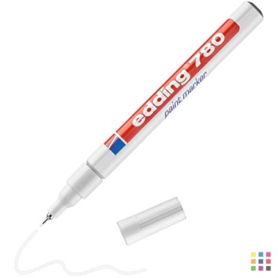Rotulador con laca Edding 780 blanco Rotulador con laca Edding 780 blanco
