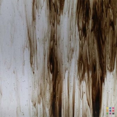W96 Transparent 96-25 streaky black brown 82x107cm W96 Transparent 96-25 streaky black brown 82x107cm