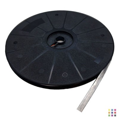 Plomo adhesivo óvalo 9mm - rollo de 50m