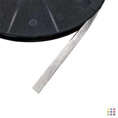 Plomo adhesivo óvalo 9mm - rollo de 50m