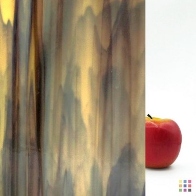 W96 Opalescent 96-36 marron-noir et ivoire 82x107cm