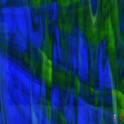 W Wisspy WO-330 vert jaunâtre et bleu 82x107cm