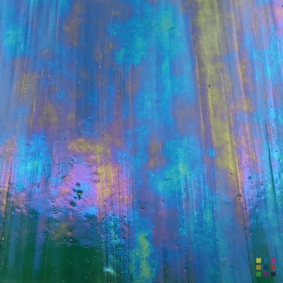 W Wisspy WO-250 IRID irdescent aqua green 82x107cm