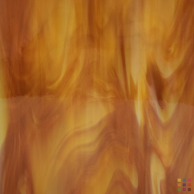 OS Opalescent 317-2S-F medium amber 20x30cm
