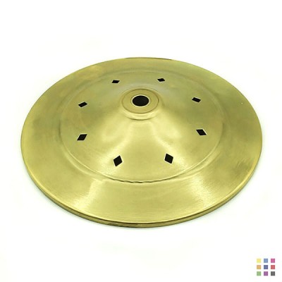 Dessus de lampe rond ajouré 15,2cm