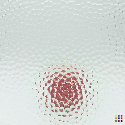W Hammered 01 clear 27x27cm