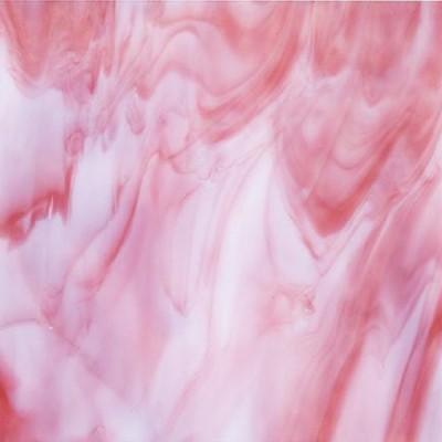 B Streaky 2310-30 cranberry pink and white 51x89cm